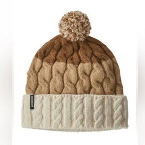 Patagonia Wool Cable Knit Pom Beanie
